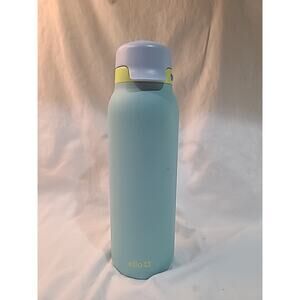 Ello Pop & Fill 22oz. Stainless Steel Water Bottle LIME SKY
